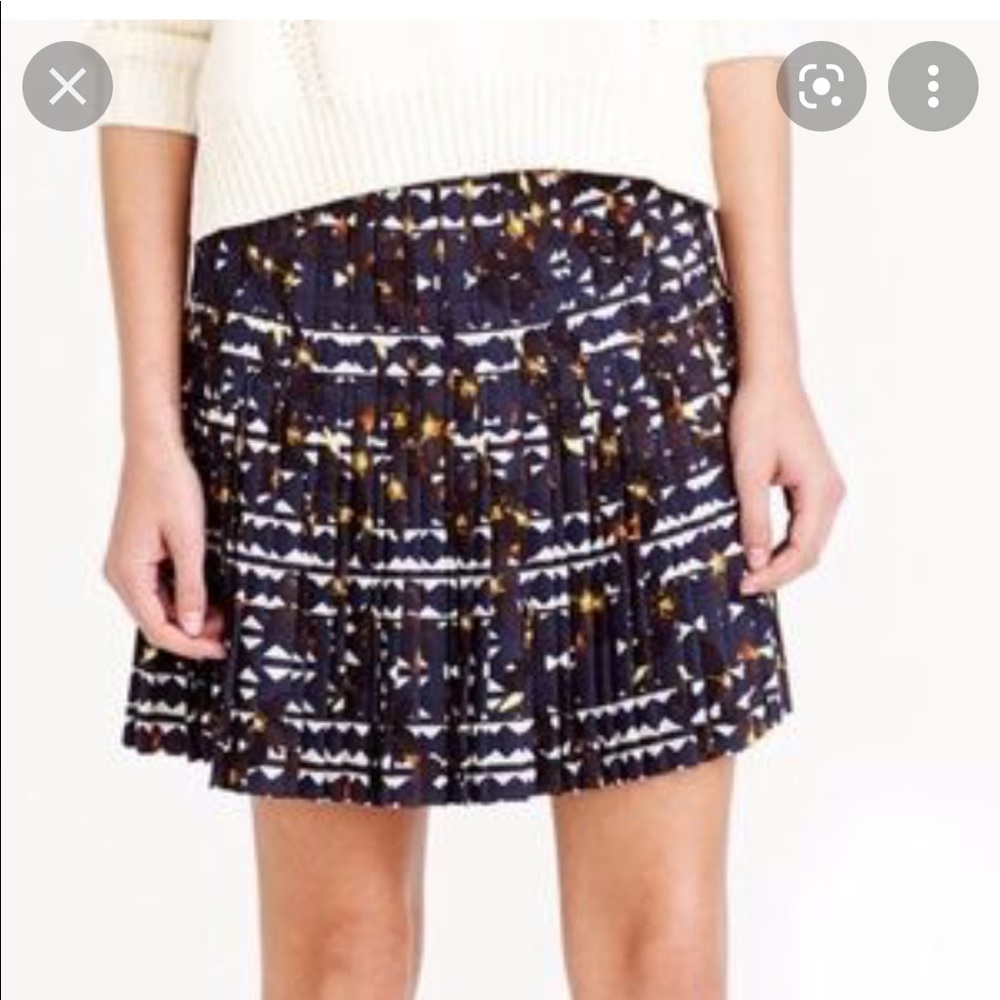 Jcrew lattice skirt in hidden floral